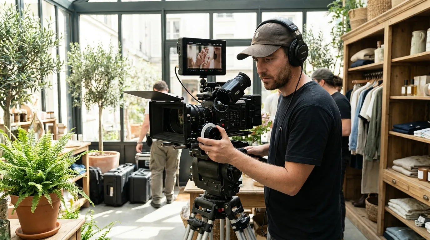 Spot TV prêt à diffuser